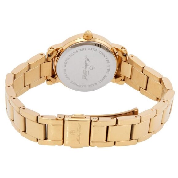 NWT Mathey-Tissot Fashion Ladies Quartz Steel Authentic Watch - Picture 3 of 3